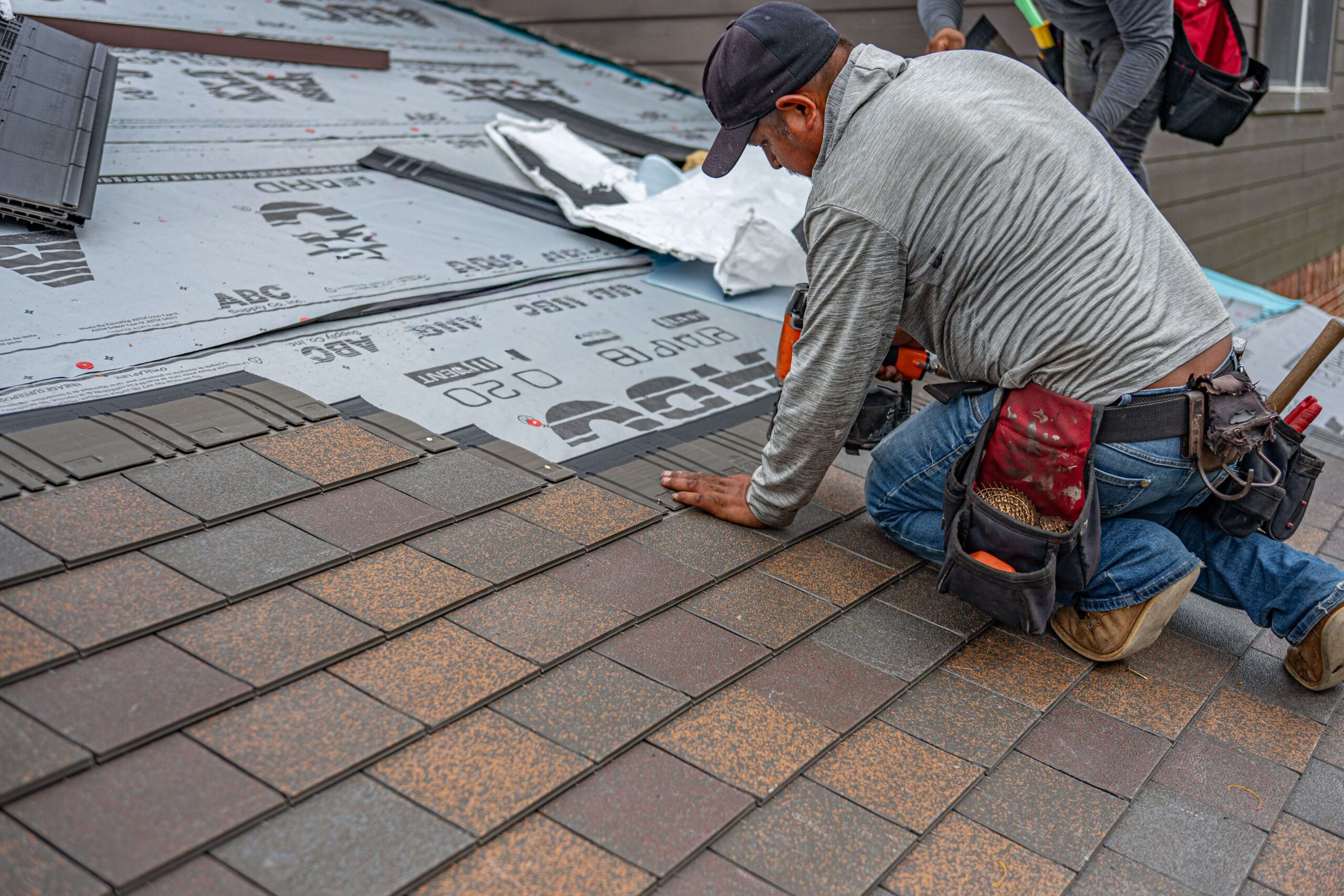 pexels-rstephens-37677394 A commercial roofer handling roof replacement in Atlanta